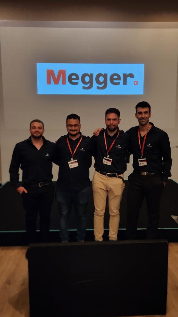 Equipo Fabrifor Diagnósticos en evento Megger Foz do Iguaçu